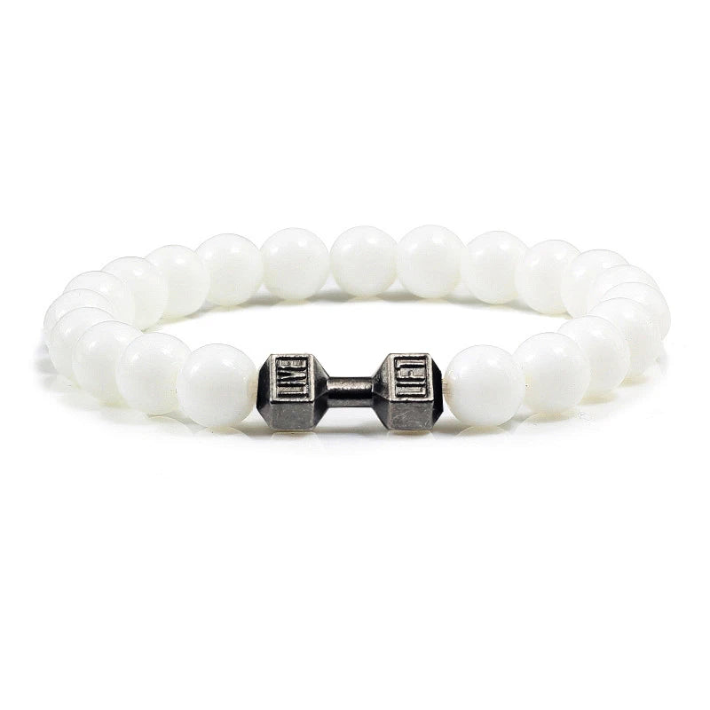 Discipline Dumbbell Bracelet